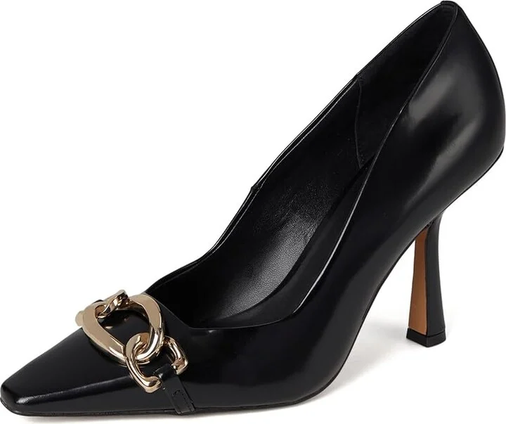 Steve Madden Fazzio High Women's Heels Black Box : 10 M, Leather/Rubber - Image 5