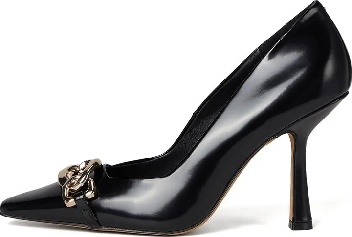 Steve Madden Fazzio High Women's Heels Black Box : 10 M, Leather/Rubber - Image 6