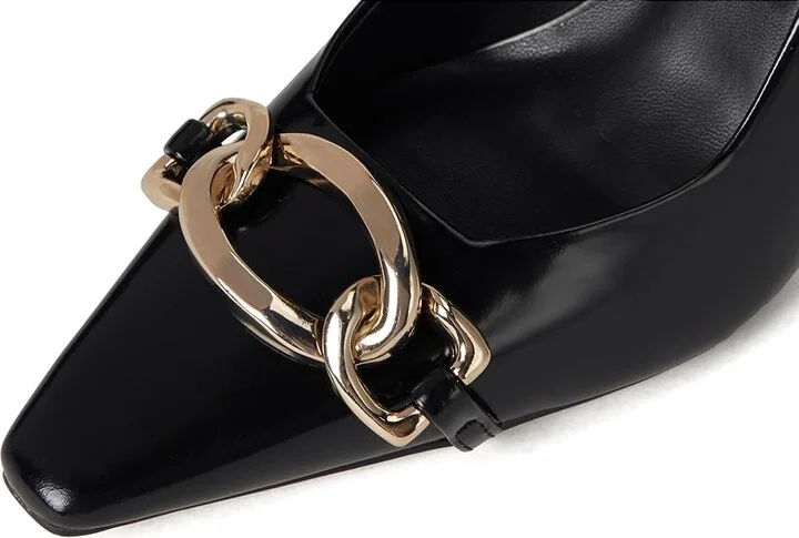 Steve Madden Fazzio High Women's Heels Black Box : 10 M, Leather/Rubber - Image 7