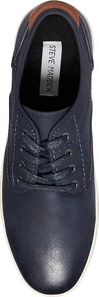 Steve Madden Fenta Men's Lace up casual Shoes Blue 1 : 7 D - Medium, Textile - Image 2