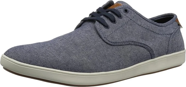 Steve Madden Fenta Men's Lace up casual Shoes Blue : 7 D - Medium, Textile - Image 2