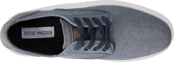 Steve Madden Fenta Men's Lace up casual Shoes Blue : 7 D - Medium, Textile - Image 3