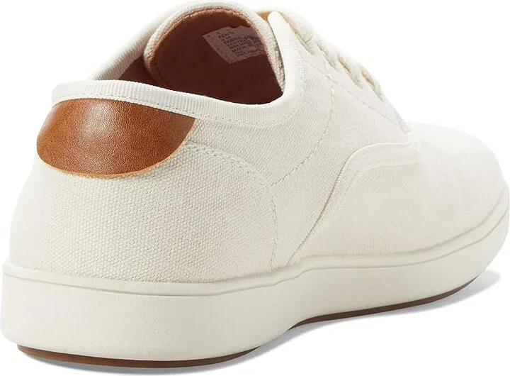 Steve Madden Fenta Men's Lace up casual Shoes Cream Fabric : 7 D - Medium, Textile - Image 4