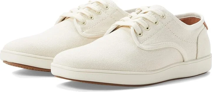 Steve Madden Fenta Men's Lace up casual Shoes Cream Fabric : 7 D - Medium, Textile