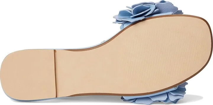 Steve Madden Flo Women's Sandals Blue Leather : 5.5 M, Rubber - Image 2