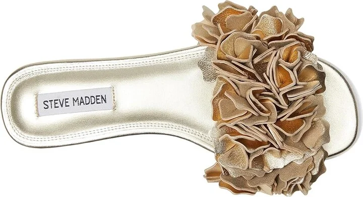 Steve Madden Flo Women's Sandals Blue Leather : 5.5 M, Rubber - Image 7