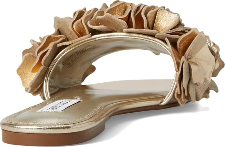 Steve Madden Flo Women's Sandals Blue Leather : 5.5 M, Rubber - Image 9