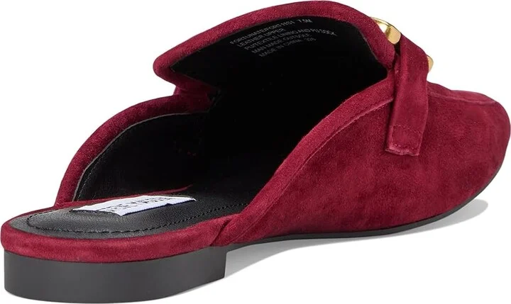 Steve Madden Fortunate Women's Flat Shoes Black Quilted : 6 M, Suede - Image 9
