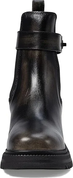 Steve Madden Gates Women's Boots Black Distressed : 9.5 M, Leather - Image 2