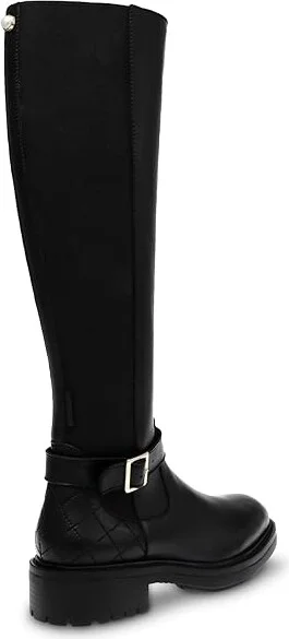 Steve Madden Georgi Women's Boots Black Leather : 9 M - Image 4