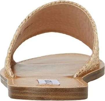 Steve Madden Grace Women's Shoes Natural Raffia : 6 W - Image 4