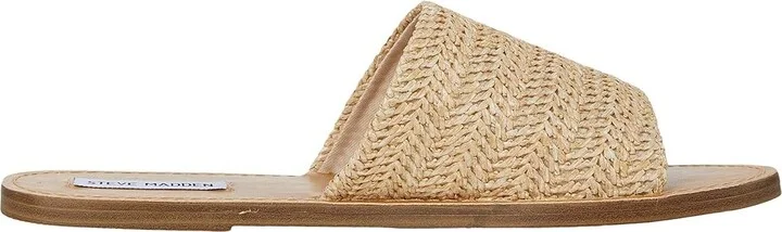 Steve Madden Grace Women's Shoes Natural Raffia : 6 W - Image 7