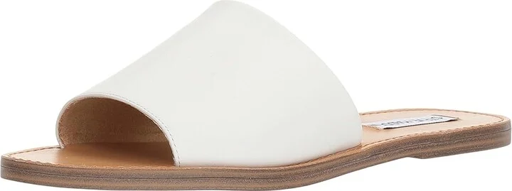 Steve Madden Grace Women's Shoes White Leather : 5.5 M - Image 2