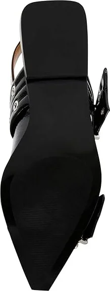Steve Madden Graya Women's Flat Shoes Black Patent : 7.5 M, Leather - Image 3
