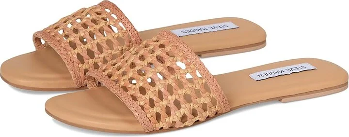 Steve Madden Gulf Women's Shoes Natural : 9 M, Leather