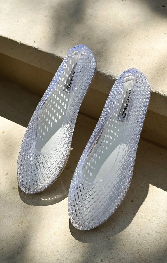 Steve Madden Gyzmo Jelly Flat ~ Clear - Image 3