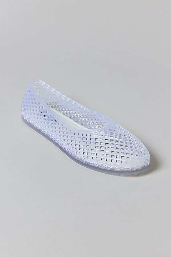 Steve Madden Gyzmo Mesh Jelly Shoe in Clear - Image 4
