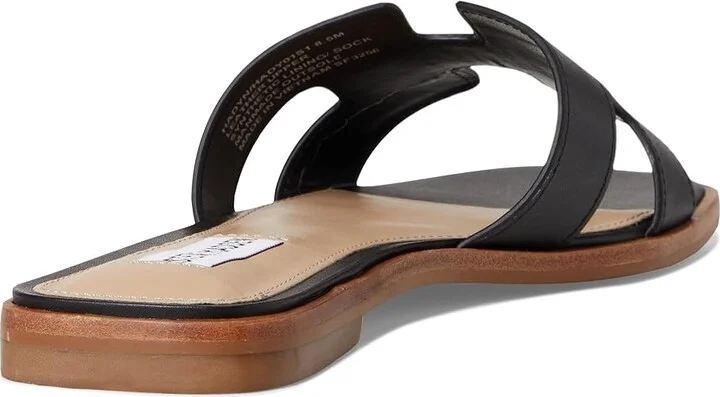 Steve Madden Hadyn Women's Sandals Black Leather : 5.5 M - Image 4