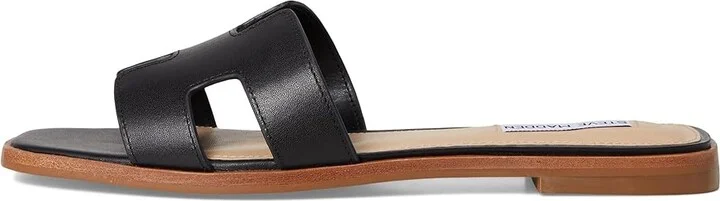 Steve Madden Hadyn Women's Sandals Black Leather : 5.5 M - Image 6