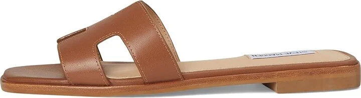 Steve Madden Hadyn Women's Sandals Cognac Leather : 5.5 M - Image 6