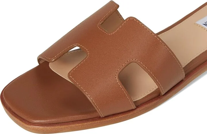 Steve Madden Hadyn Women's Sandals Cognac Leather : 5.5 M - Image 7