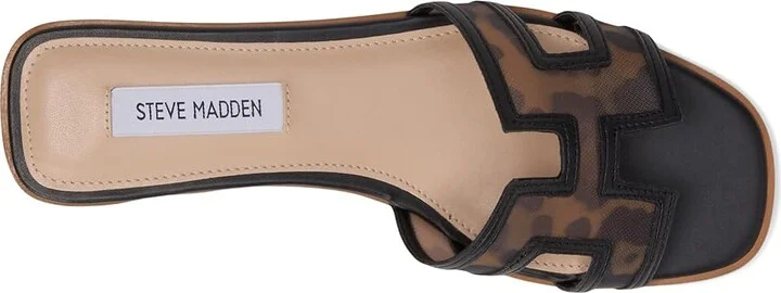 Steve Madden Hadyn Women's Sandals Leopard : 8 M, Leather - Image 2