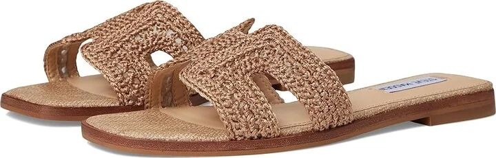 Steve Madden Hadyn Women's Sandals Natural : 10 M, Leather