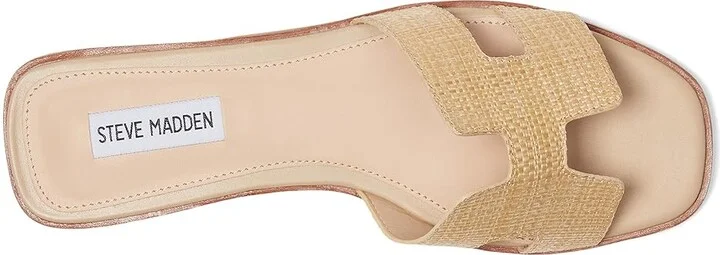Steve Madden Hadyn Women's Sandals Raffia : 6 M, Leather - Image 2