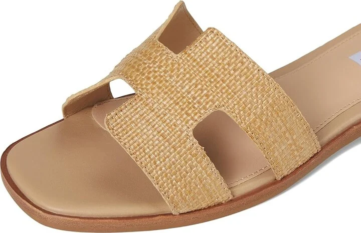 Steve Madden Hadyn Women's Sandals Raffia : 6 M, Leather - Image 7