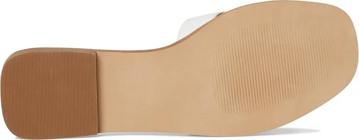 Steve Madden Hadyn Women's Sandals White Leather : 7 M - Image 3