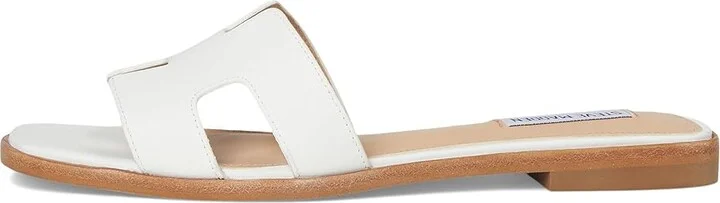 Steve Madden Hadyn Women's Sandals White Leather : 7 M - Image 6