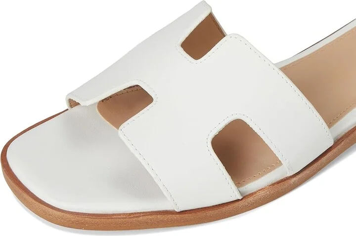 Steve Madden Hadyn Women's Sandals White Leather : 7 M - Image 7