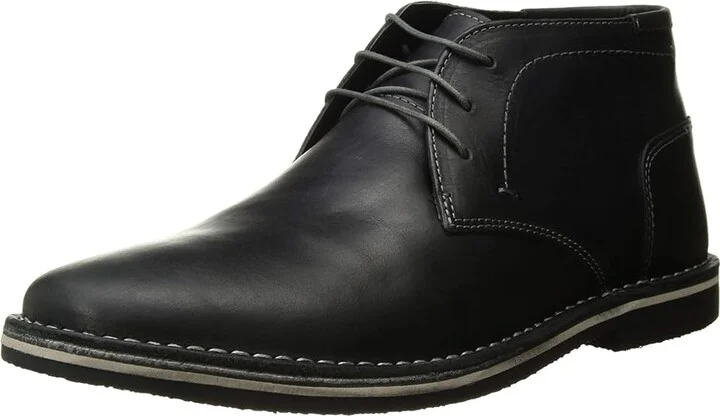 Steve Madden Harken - Extended Sizes Men's Lace-up Boots Black : 14 D - Medium, Leather - Image 2