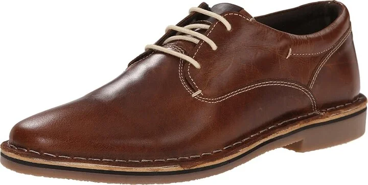 Steve Madden Harpoon - Extended Sizes Men's Lace up casual Shoes Wood : 14 D - Medium, Leather - Image 2