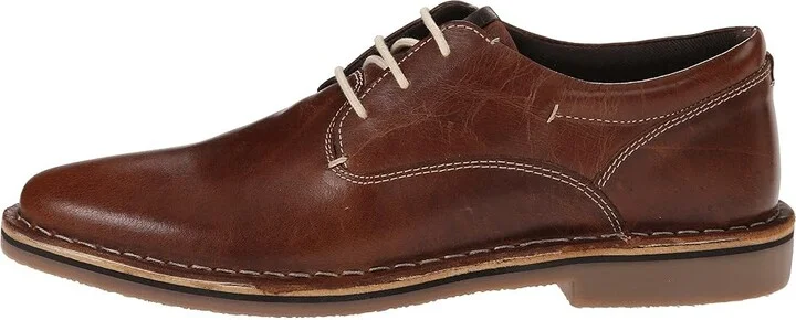 Steve Madden Harpoon - Extended Sizes Men's Lace up casual Shoes Wood : 14 D - Medium, Leather - Image 7