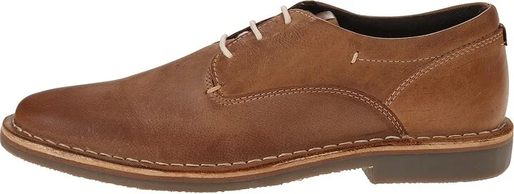 Steve Madden Harpoon Men's Lace up casual Shoes Tan Leather : 7 D - Medium - Image 7