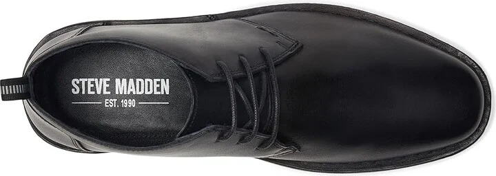 Steve Madden Harros Men's Boots Black : 8.5 D - Medium, Leather - Image 2