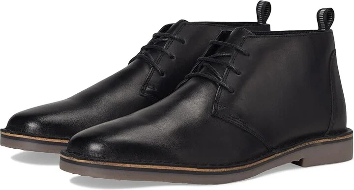 Steve Madden Harros Men's Boots Black : 8.5 D - Medium, Leather