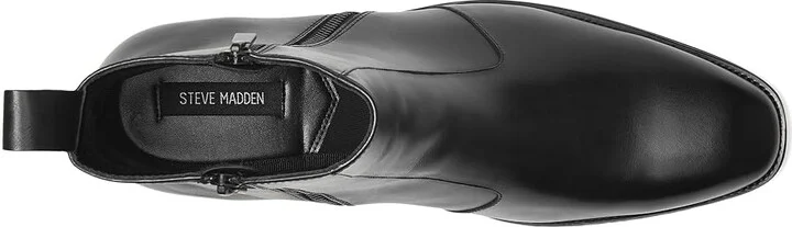 Steve Madden Haynes Men's Boots Black Leat : 10.5 D - Medium, Leather/Rubber - Image 2