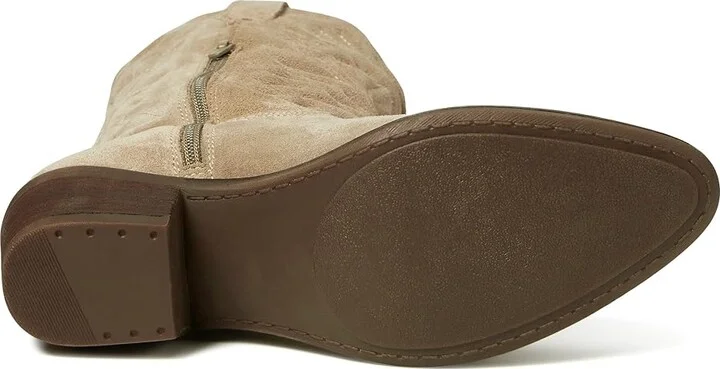 Steve Madden Hayward Western Boot Women's Shoes Sand Suede : 8 M - Image 3