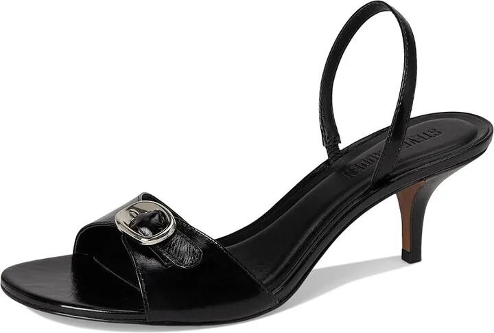 Steve Madden Henrietta Women's Sandals Black Leather : 7.5 M - Image 5