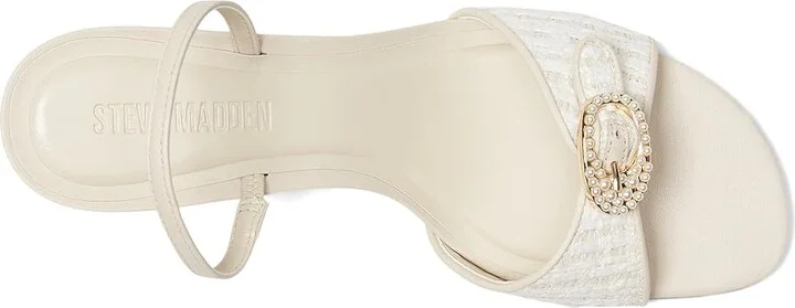 Steve Madden Henrietta Women's Sandals Ivory : 8 M, Leather - Image 2