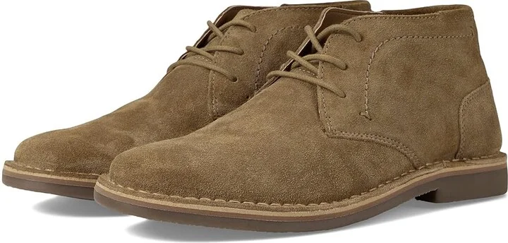 Steve Madden Hestonn Men's Shoes Dark Taupe : 7 D - Medium, Leather