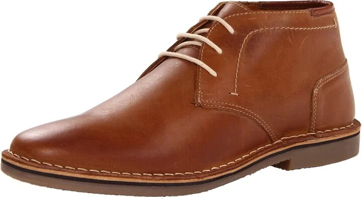 Steve Madden Hestonn Men's Shoes Tan Leather : 8 D - Medium - Image 2