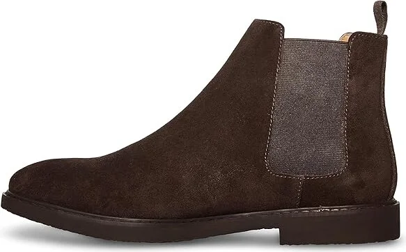 Steve Madden Highline Men's Boots Chocolate Brown Suede : 7 D - Medium - Image 5