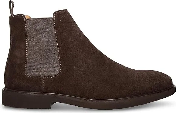 Steve Madden Highline Men's Boots Chocolate Brown Suede : 7 D - Medium - Image 6