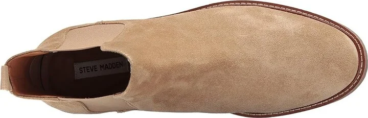 Steve Madden Highline Men's Boots Sand Suede : 7 D - Medium - Image 3