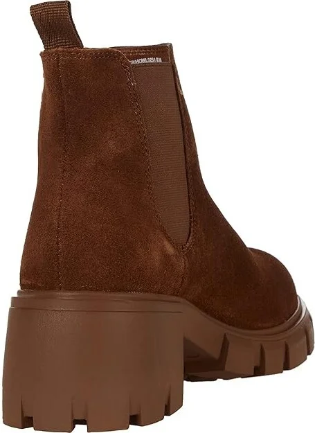 Steve Madden Howler Boot Women's Boots Cognac Suede : 9.5 M, Suede/Leather - Image 4