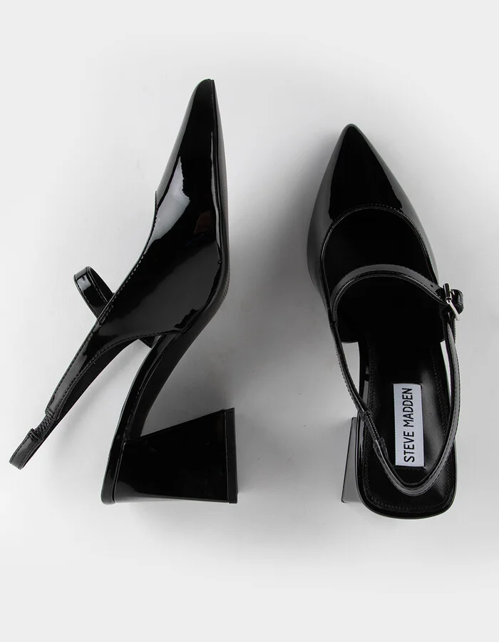 STEVE MADDEN Humor Slingback Mary Jane Womens Shoes - Image 5
