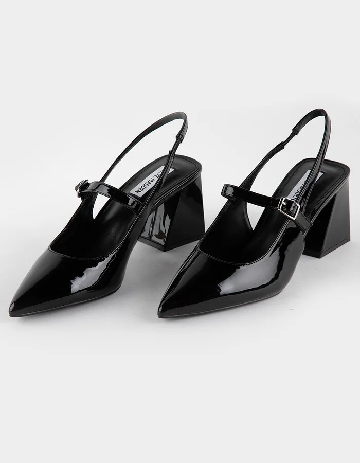 STEVE MADDEN Humor Slingback Mary Jane Womens Shoes